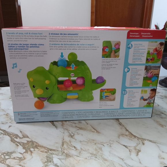 Fisher- Price Double Poppin' Dino - Picture 2 of 3